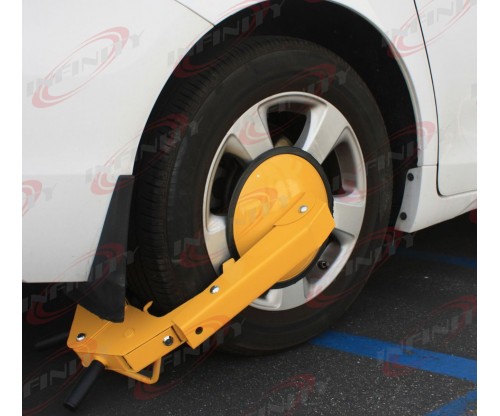 Anti Theft Wheel Lock Clamp Boot Tire Claw Parking Car Truck RV Boat Trailer